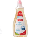 德国NUK婴儿奶瓶天然植物无香精化学成分洗涤液清洁剂500ml
