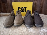 CAT男鞋 卡特牛皮户外休闲中帮短靴工装鞋P718606/P718604/609