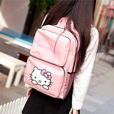 hello kitty书包女孩双肩包凯蒂猫韩版可爱卡通背包中学生旅行包