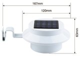 太阳能灯  太阳能水槽灯 带电池 篱笆灯  3LED  白色  不带电池