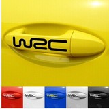 WRC 车贴 汽车装饰贴纸 个性反光拉手贴纸 门把手贴 个性拉手贴