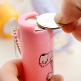 创意家居 便携硬币筒零钱筒 创意储钱罐可爱儿童储蓄罐硬币收纳筒
