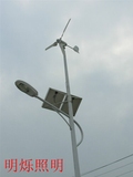 6米8米10米太阳能路灯风光互补新农村道路灯户外高杆灯风电发电机