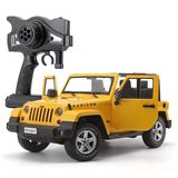 双鹰1:9牧马人遥控越野车jeep吉普充电小孩电动汽车模型儿童玩具