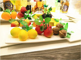 仿真水果冰箱贴创意水果磁贴留言贴可爱迷你小水果贴苹果韩国外贸