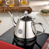 加厚不锈钢平底小烧水壶电磁炉通用烧水茶壶煮开水壶功夫茶泡茶壶