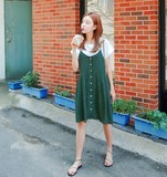 韩国直邮Cherrykoko官网正品代购气质魅力个性韩版连衣裙