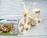 3d木制汽车模型拼装成人玩具益智拼板木质儿童立体拼图 老爷车等