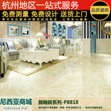 尼西亚釉面砖 800x800全抛釉卫生间厨房瓷砖客厅地砖地板杭州包邮
