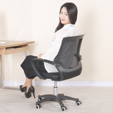 电脑椅特价 家用弓形椅网布靠背座椅升降转椅休闲凳子 办公室椅子