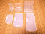 塑料盒长方形透明棉签包装盒小物收纳盒整理盒有盖pp小胶盒批发