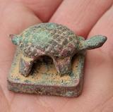 包老包真老货青铜器龟印章 古代铜印章 出土旧货 古玩收藏品