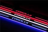 14-15款丰田卡罗拉改装专用动态迎宾踏板灯 LED门槛条 光导门槛灯