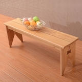 全实木餐桌凳北欧简约现代布艺床尾沙发凳宜家蝴蝶换鞋凳长条凳子