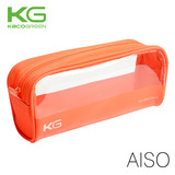 KACO AISO爱收大容量文具袋TPU洗漱包复古耐用笔袋学习用品