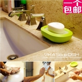 创意高档肥皂盒带海绵双层欧式香皂盒沥水批发浴室手工皂日本酒店