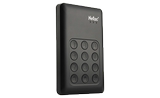 朗科移动硬盘K390-1T黑色塑料外壳，2.5寸硬件及按键加密USB3.0