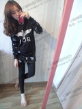 【BOYLONDON】韩国正品专柜代购 15时尚百搭个性帅气连帽卫衣T35