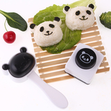 满60元包邮 熊猫饭团模具套装 寿司工具海苔压花器 送制作视频