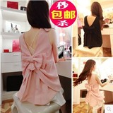 2016夏季韩版女装款新款上衣单件宽松纯色新品开衫学生性感雪纺衫