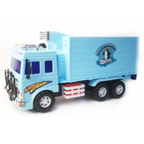 力利惯性/发条/滑行工程车儿童玩具车 32812 大号冷冻车/冷藏车