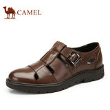 【特卖】Camel 骆驼男鞋 镂空布洛克男鞋时尚商务透气皮鞋