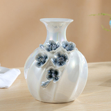 现代家居工艺品陶瓷花瓶摆件 新居电视柜台面装饰品桌面客厅摆件