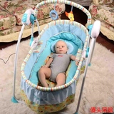 欧式婴儿床多功能折叠童床电动婴儿摇篮床新生儿摇摇床BB宝宝用品