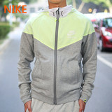 Nike耐克外套春季男子运动服 连帽休闲针织透气夹克646520-063
