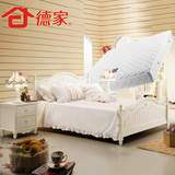 德家韩式成套家具小户型卧室3件套田园1.5米双人床床头柜床垫组合