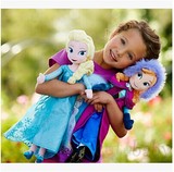 冰雪奇缘大冒险皇后艾莎 frozen冰雪公主 公仔人偶 手办玩具 娃娃