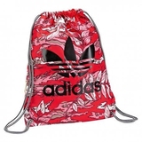 正品Adidas/阿迪达斯双肩包 抽绳包束口袋健身包包S20111男女