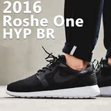 Nike Roshe ONE 男鞋网眼透气黑白运动轻便休闲跑步鞋 833125-001