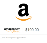 美国亚马逊美亚礼品卡amazon giftcard GC $100 特惠 可定制金额