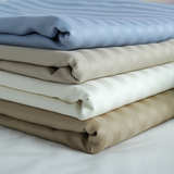 全棉贡缎缎条床单单件600根埃及棉学生单人被单双人睡单新款单品