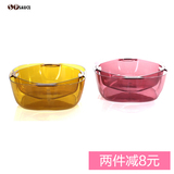日本SP SAUCE双层水果盘创意时尚塑料果盘欧式水果盆干果盘零食盘