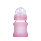 准口玻璃奶瓶自动硅胶不锈钢吸管组婴儿奶瓶吸管组合