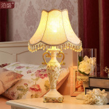 欧式台灯卧室床头灯结婚创意韩式简约现代公主床头柜可调节台灯