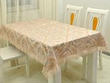 茶几桌布长方形餐桌布台布欧式高档奢华桌布布艺棉麻加厚蕾丝客厅