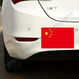 五星红旗个性创意车贴 汽车装饰拉花 中国国旗反光贴 盖划痕贴纸