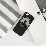 酷炫Battman iPhone6S手机壳 苹果6Plus蝙蝠侠保护套 5S磨砂硬壳