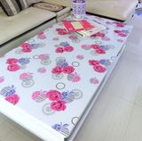 PVC彩色软玻璃水晶板不透明书桌布防水茶几垫塑料餐桌垫印花台布