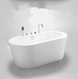包邮 浴缸 亚克力普通小型浴缸 独立式浴盆 成人保温浴盆欧式贵妃