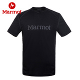 Marmot/土拨鼠春夏户外男款短袖T恤圆领防嗮排汗速干T恤 63170