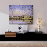 DIY数字油画客厅卧室风景装饰世界箸名建筑手绘巴黎风光