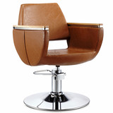 复古美发椅子 欧式玻璃钢理发椅子 新款剪发椅 高档美发椅子热卖