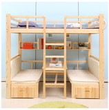 双层床高低床实木多功能子母床儿童单人双人成人上下铺可定制