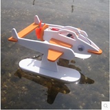 小制作小发明飞鱼机器人DIY电动风力船科技拼装船模型益智玩具
