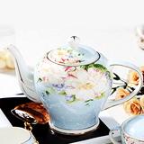 陶瓷骨瓷咖啡壶茶具 搭配咖啡杯茶杯 欧式茶壶英式下午茶