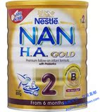 澳洲直邮进口雀巢Nestle NAN HA能恩超级金盾2段低敏水解婴儿奶粉